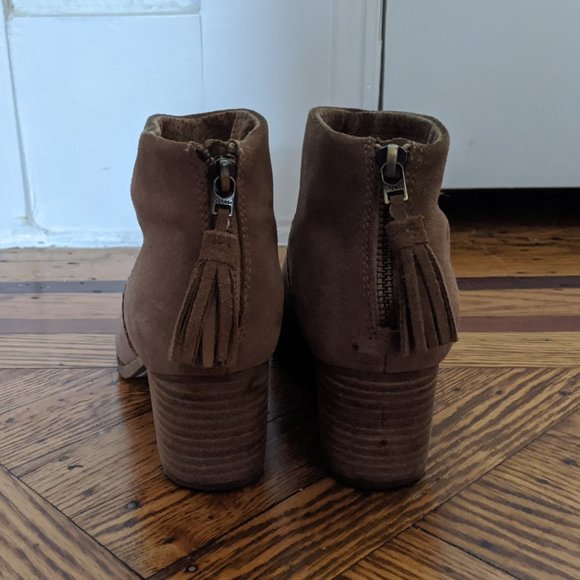 Toms Leila Bootie in Suede - Picture 2 of 4